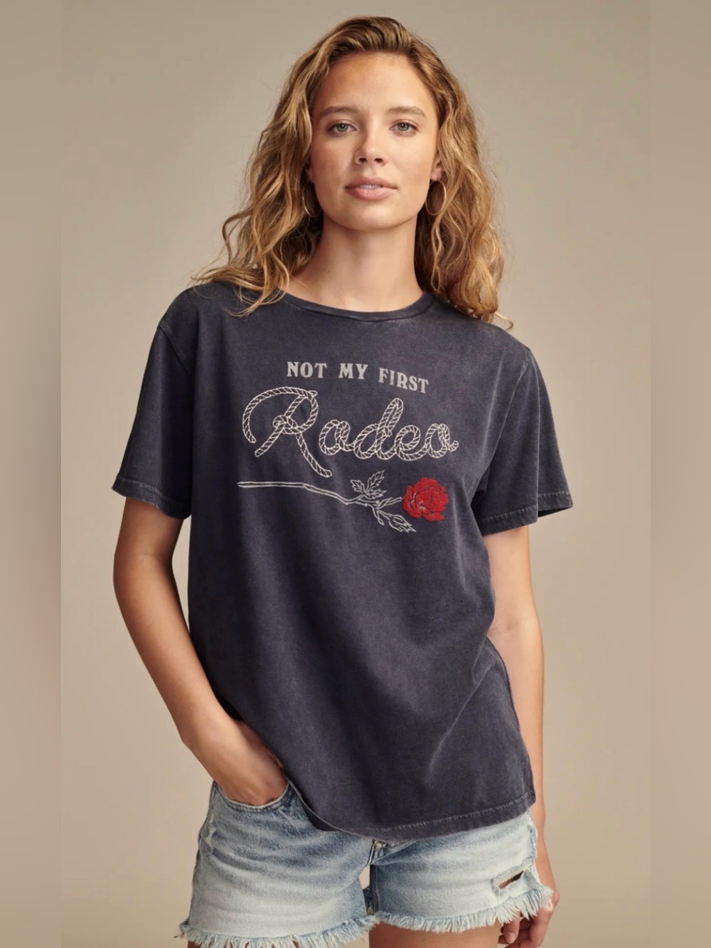 First Rodeo Boyfriend Tee